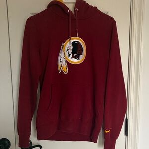 Men’s Nike Maroon Hoodie with Redskins Logo